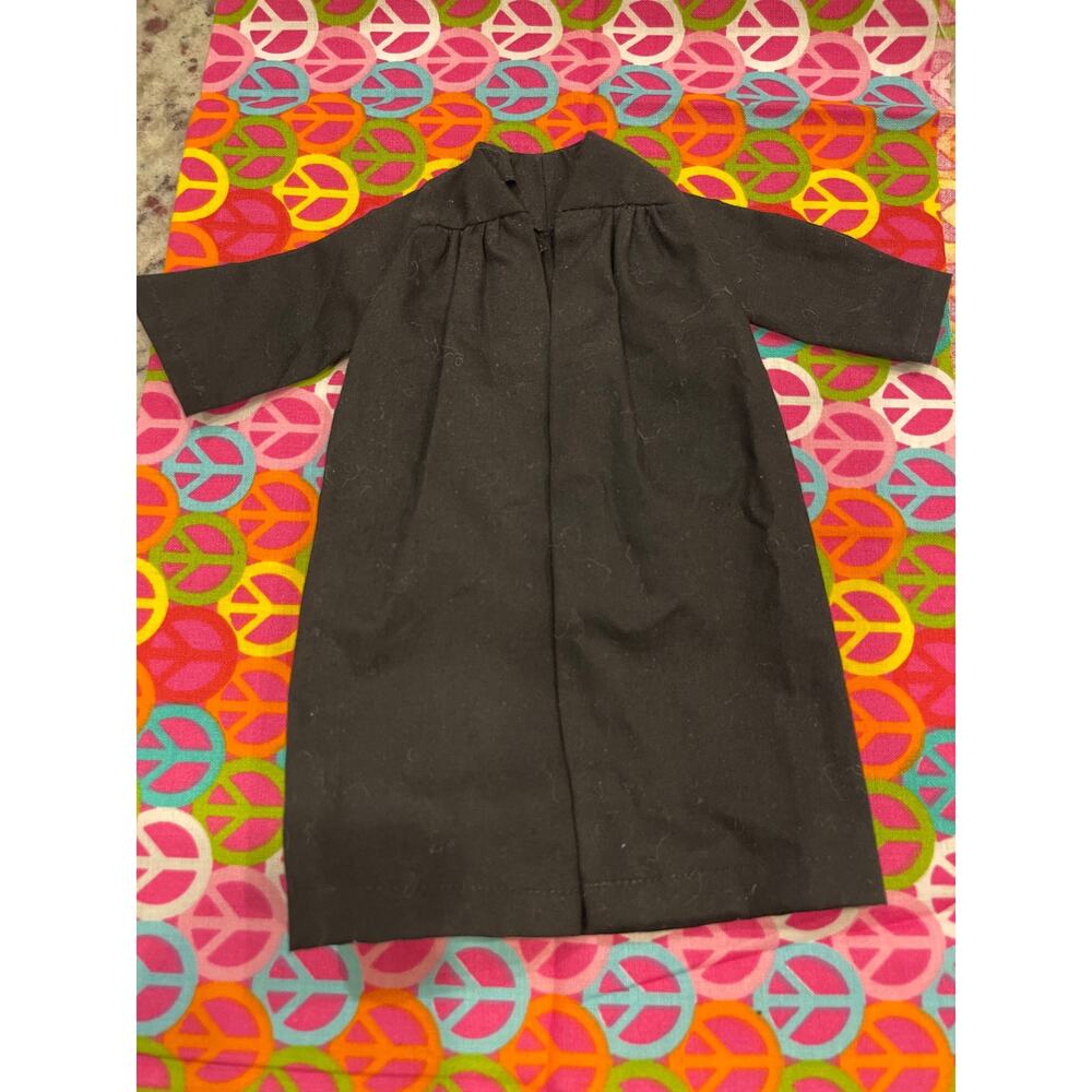 Vintage Mattel Barbie Ken Doll Tagged Black Graduation Robe and Diploma